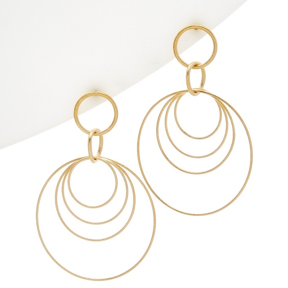 Rivka Friedman Jewelry - Rivka Friedman 18k yellow gold clad earring
